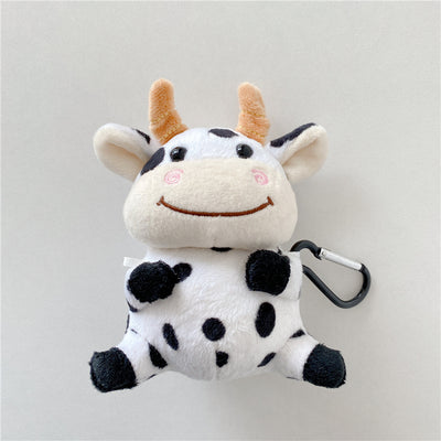 Funda Protectora para Audífonos Bluetooth con Diseño de Vaca Kawaii - Image 7