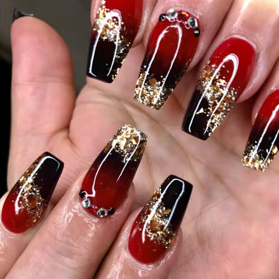 Uñas Postizas de Diamante Resistente - Diseño Europeo Premium - Image 57