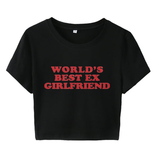 Crop Top Estilo Europeo y Americano con Letras Personalizadas - Image 4