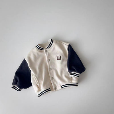 Chaqueta de Béisbol Infantil con Costuras Decorativas - Image 13