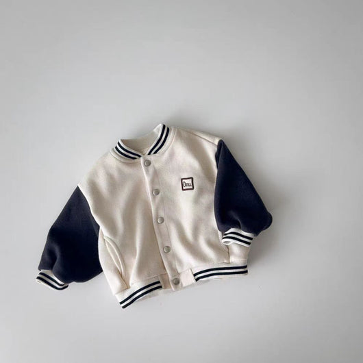 Chaqueta de Béisbol Infantil con Costuras Decorativas - Image 13