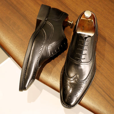 Zapatos Oxford de Cuero para Hombre con Suela de Goma - Image 13