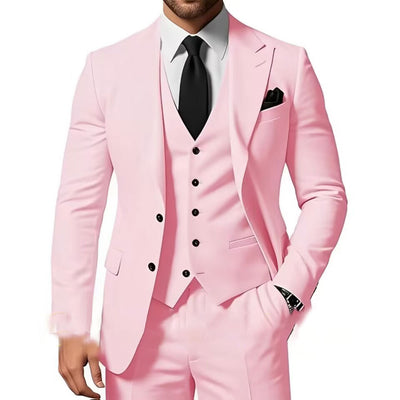 Traje de Negocios Tres Piezas para Hombre - Image 13