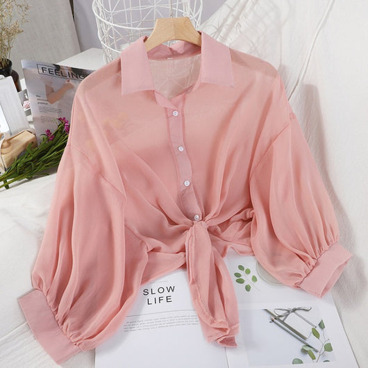 Cardigan Ligero para Estudiantes - Protección contra Aire Acondicionado - Image 8
