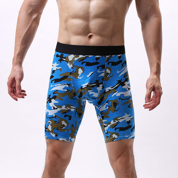 Bóxers de Algodón Puro Diseño Camuflaje para Hombre