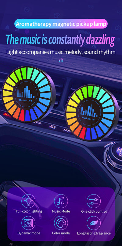 Luz Ambiental RGB para Auto con Control por Música y Ritmo - Image 27