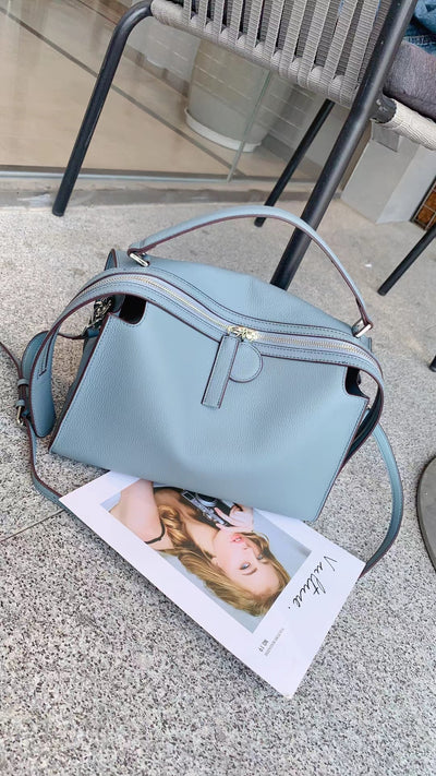 Bolsa Crossbody para Mujer con Costuras de Contraste - Image 4