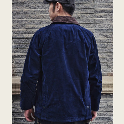 Abrigo Trench Vintage en Pana Estilo Maillard - Image 5