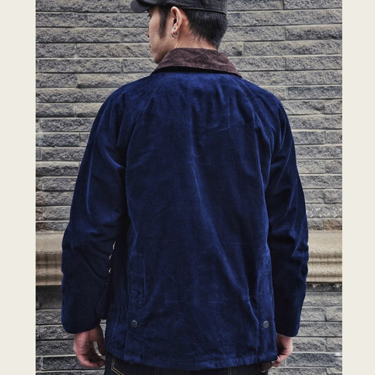 Abrigo Trench Vintage en Pana Estilo Maillard - Image 5
