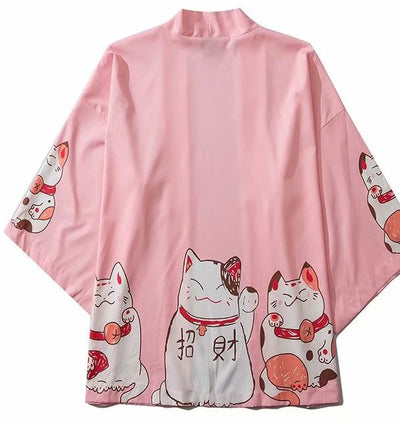 Cardigan Hanfu Estilo Antiguo Tang - Diseño Graffiti Fusión Oriental - Image 15