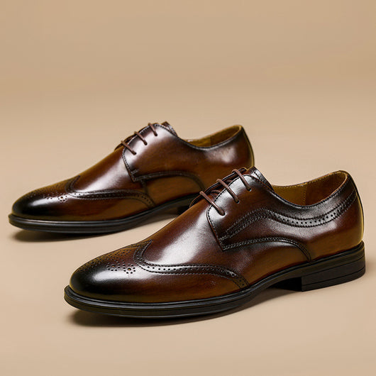 Zapatos de Cuero para Hombre Elegancia Profesional y Casual - Image 2