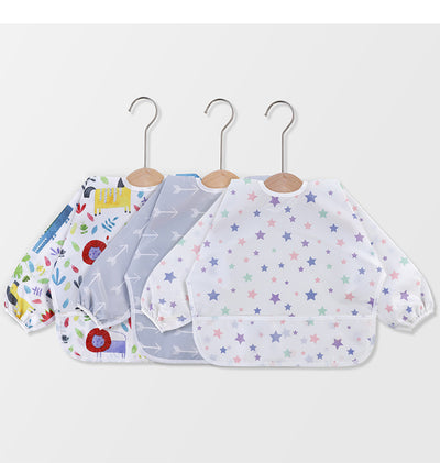 Babero Impermeable con Bolsillo Recolector para Bebés - Image 30