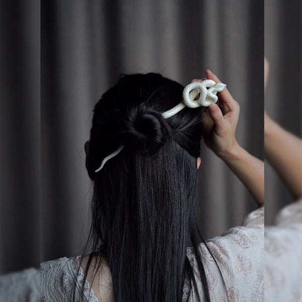Pasador Retro con Carácter Chino para el Cabello
