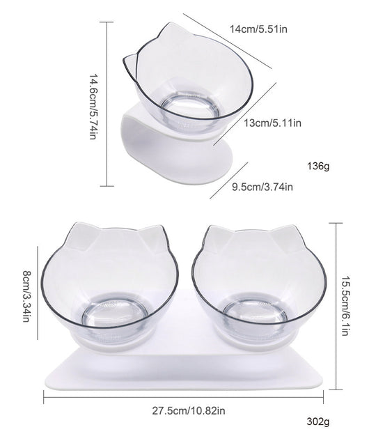 Comedero Elevado Cervical para Gatos con Soporte Ergonómico - Image 8