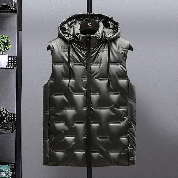 Chaleco Térmico Acolchado de Algodón para Hombre