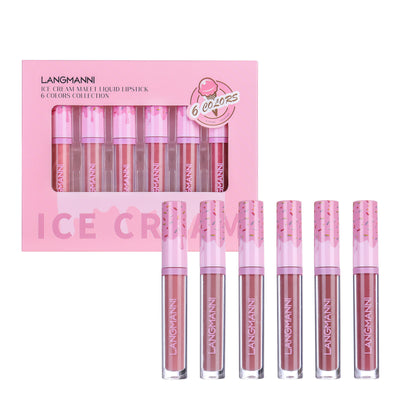 Set de 6 Labiales Mate Larga Duración Anti-transferencia - Image 9