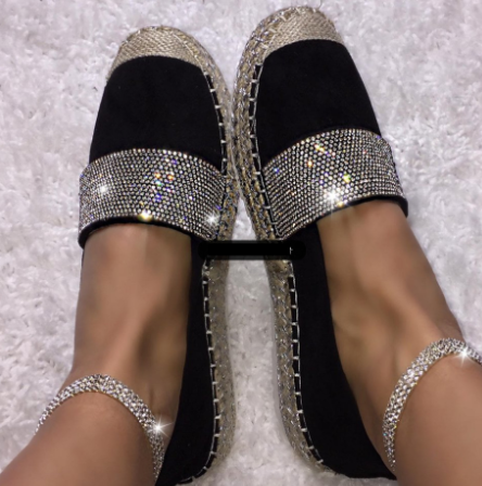 Zapatos Planos Otoño con Strass - Cómodos y Elegantes Tallas 40-43 - Image 2