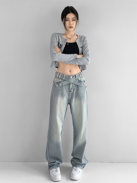 Jeans Retro Hot Girl con Diseño Exclusivo para Mujer