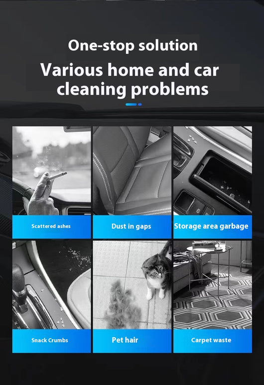 Aspiradora Portátil Inalámbrica de Alto Poder para Auto y Hogar - Image 14