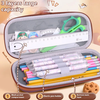 Estuche de Papelería 3D con Diseño de Dibujos Animados para Niños - Image 3