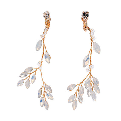Aretes Colgantes de Cristal Estilo Coreano con Borla - Image 10