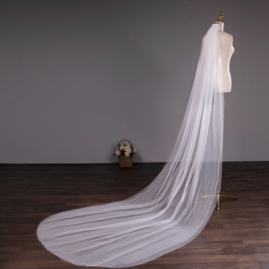 Velo de Novia Doble Capa con Peineta - Elegancia y Comodidad - Image 7