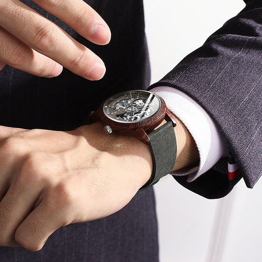 Reloj Automático Mecánico Resistente al Agua - Elegancia y Precisión - Image 16