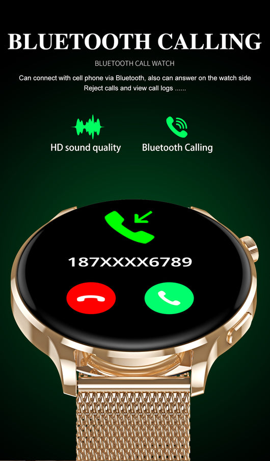 Reloj Inteligente con Monitor de Frecuencia Cardíaca y Llamadas Bluetooth - Image 19