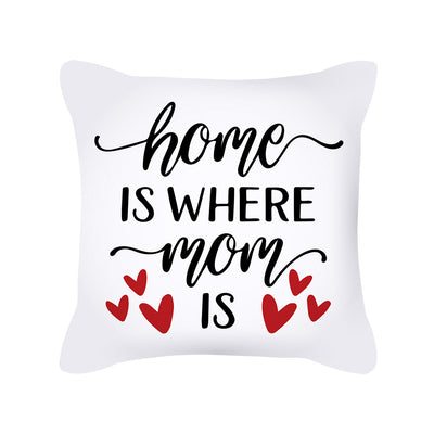 Funda de Almohada Día de la Madre Corazón Nórdico Melocotón - Image 8
