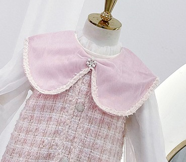 Conjunto Elegante de Falda y Chaleco para Niña - Image 14