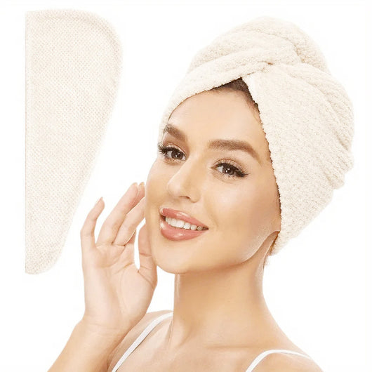 Gorro Secador de Microfibra Coral Ultra Absorbente - Image 5