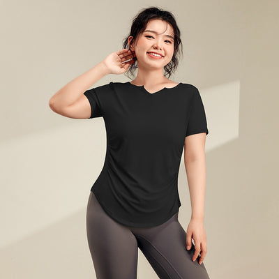Playera Deportiva Ajustada de Secado Rápido con Control Abdominal - Image 7