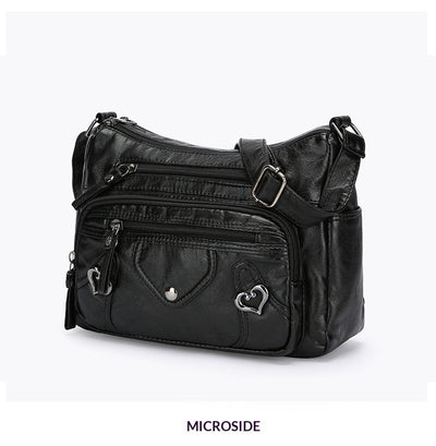 Bolso Bandolera de Lujo Versátil con Diseño Multicapas Espacioso - Image 40