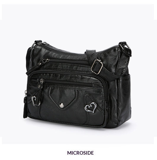 Bolso Bandolera de Lujo Versátil con Diseño Multicapas Espacioso - Image 40