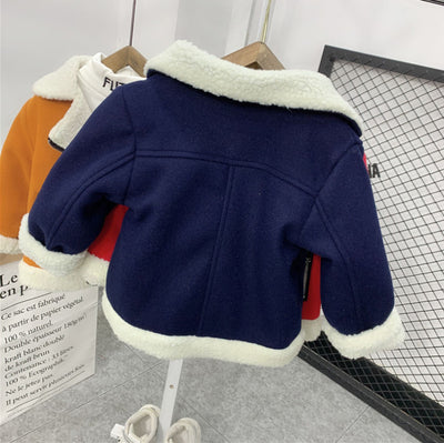 Abrigo de Lana de Cordero Gruesa para Niños - Polar Térmico - Image 9