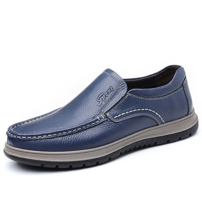 Zapatos Casuales de Cuero Impermeables y Ligeros para Hombre - Image 3