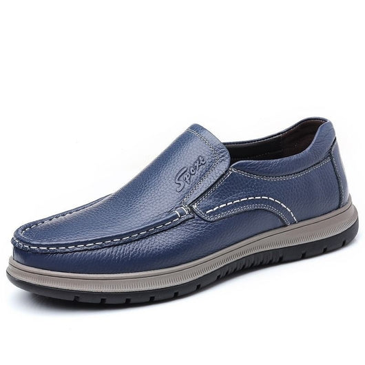 Zapatos Casuales de Cuero Impermeables y Ligeros para Hombre - Image 3