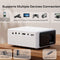 Proyector WiFi Inalámbrico HD 720p con Bluetooth
