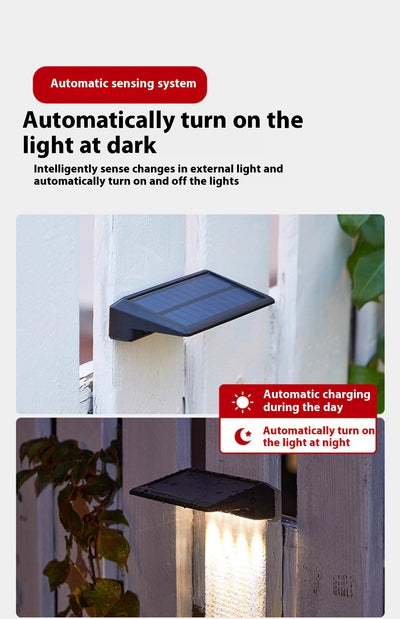 Lámpara Solar de Pared para Jardín - Image 25