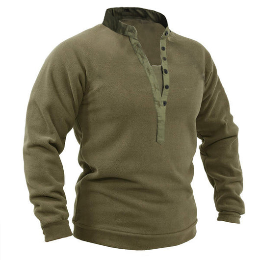 Camisa Henley Térmica para Hombre - Transpirable y Abrigada - Image 4
