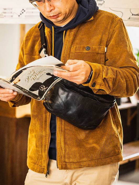 Bolsa de Pecho Retro Estilo Americano para Bicicleta Amikaki - Image 7