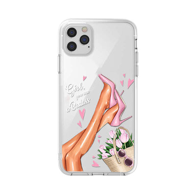 Funda Transparente para Celular - Protección TPU Suave para Mujer - Image 9