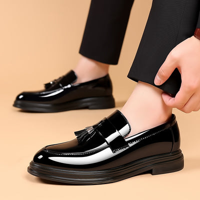 Zapatos de Cuero Formal para Hombre Talla Grande - Cómodos y Elegantes