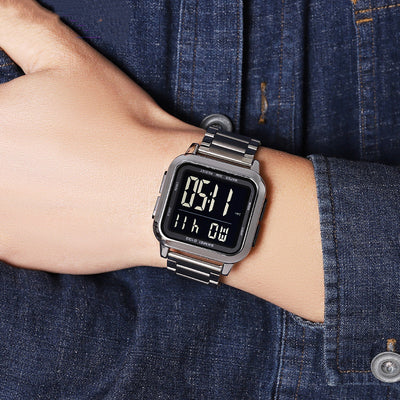 Reloj Electrónico Cuadrado Luminoso Resistente al Agua - Image 21