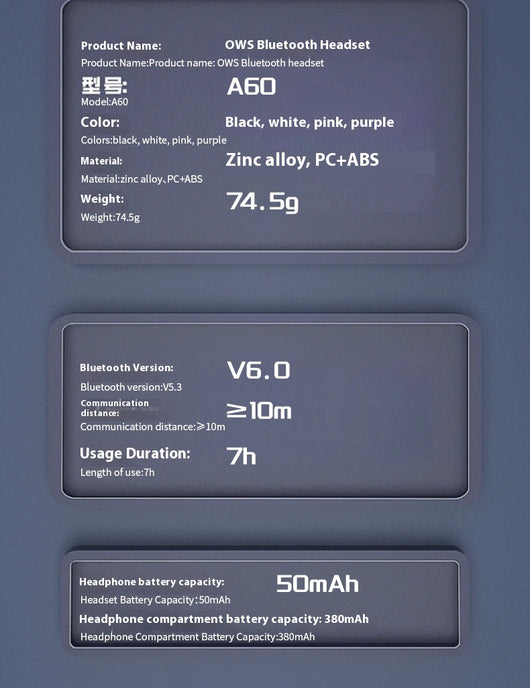 Auriculares Bluetooth con IA Traductora y Cancelación de Ruido - Image 21