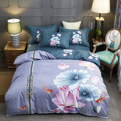 Juego de 4 Piezas de Cashmere Floral Acolchado para Bodas - Image 28