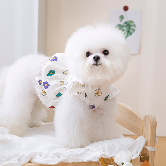 Vestido Ligero para Perros con Estampado Floral Adorable - Image 5