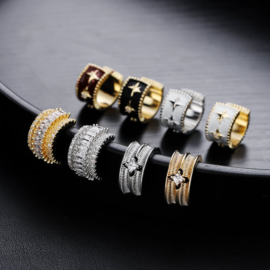 Aretes de Clip Estrella Premium para Hombre - Versátiles y Elegantes - Image 2