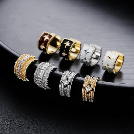 Aretes de Clip Estrella Premium para Hombre - Versátiles y Elegantes - Image 2