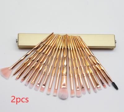 Set de Brochas de Maquillaje Diamond Multicolor Premium - Image 11